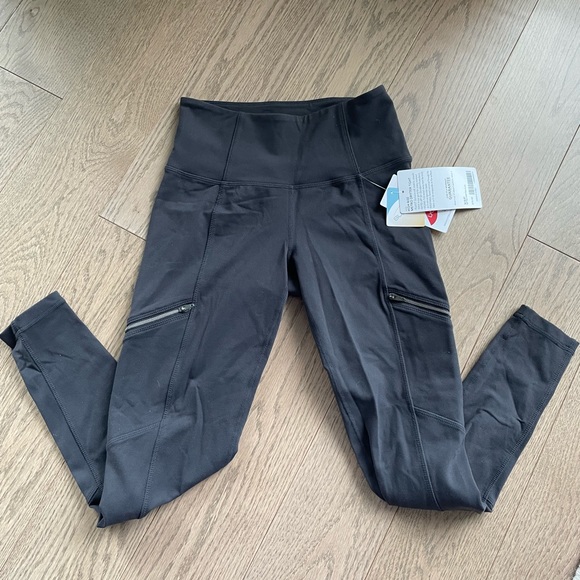 NWT Athleta High Rise Metro Drifter Tight Leggings Size XSP Petite Gray - Picture 6 of 11